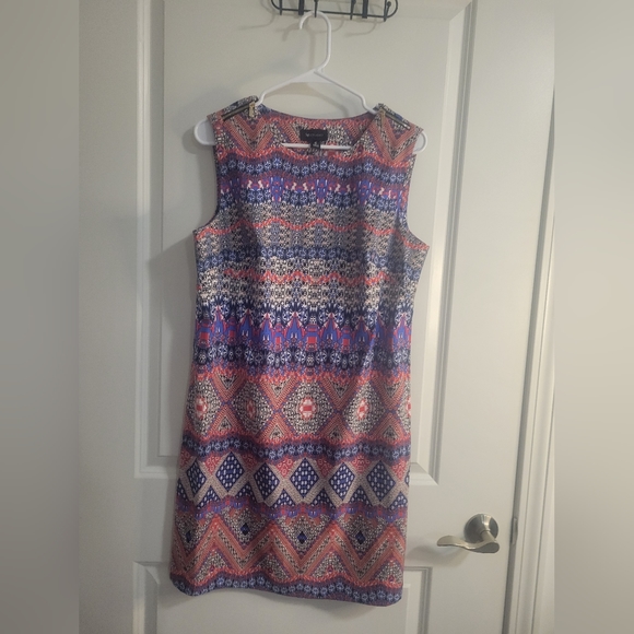 AB Studio patterned sheath dress - Picture 2 of 12